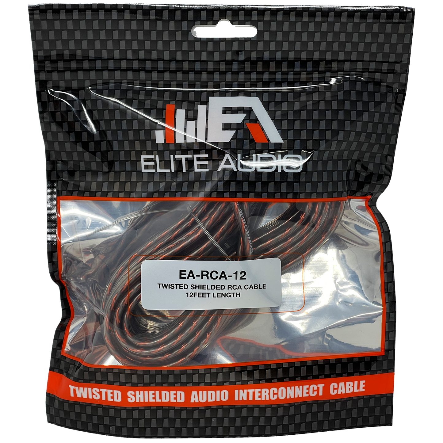 Elite Audio EA-RCA12 12ft CCA 2-Channel RCA Cable