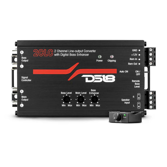 DS18 2CLC 2 Channel Line Output Converter with Digital Bass Enhancer