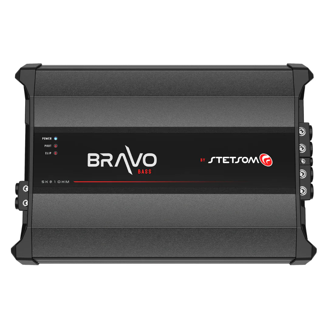 Stetsom BRAVO BASS 5K Digital Subwoofer Amplifier Mono 1 Channel Class D 5000 Watts RMS