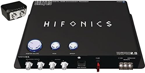 Hifonics Bxipro20 Car Audio Digital Bass Enhancement Processor