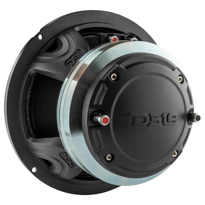 DS18 8HD800NCFD-4 8" Water Proof Carbon Fiber Mid Bass and Driver Coaxial Hybrid Neodymium Magnet 4-Ohm (each)