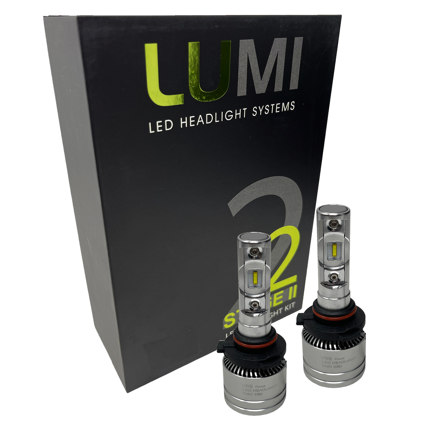 LUMI Stage 2 9005 LED Headlight Bulbs