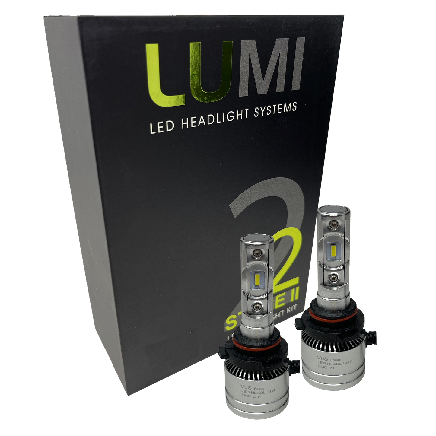 LUMI Stage 2 9007 LED Headlight Bulbs