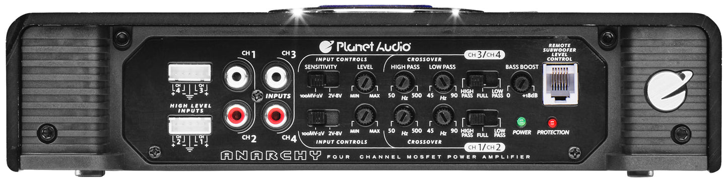 Planet Audio Anarchy AC2400.4 4-Channel Amplifier