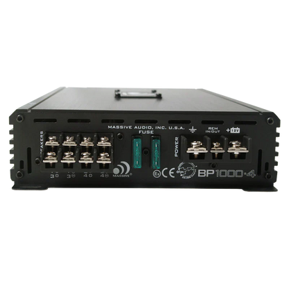 Massive Audio BP1000.4v2 4-Channel Amplifier