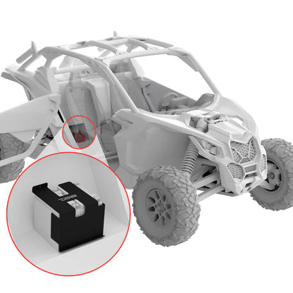 DS18 CA-X3DBATT Can-am Maverick X3 Dual Battery Upgrade