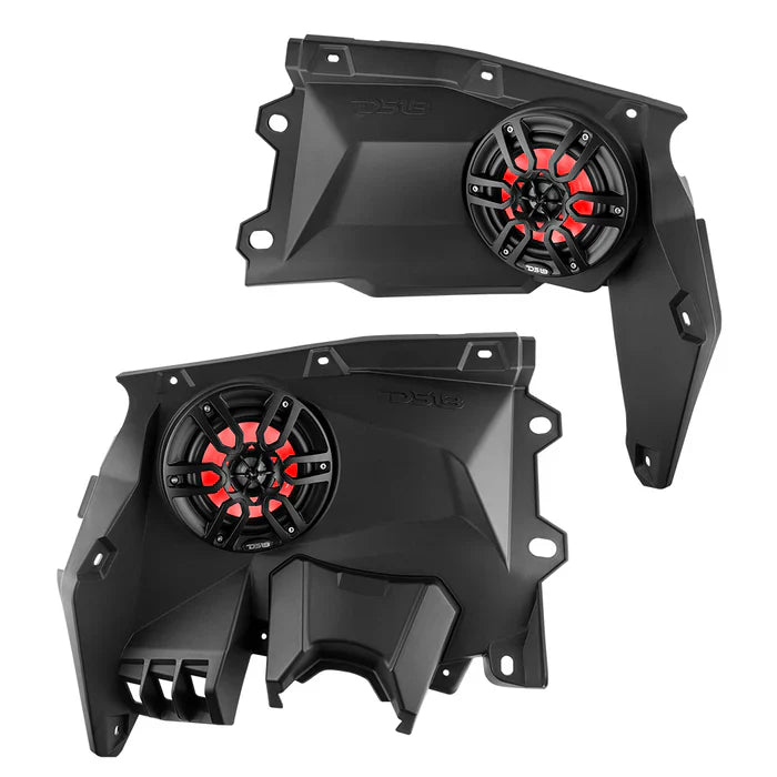 DS18 CA-X3DS6LD Can-am Maverick X3 Loaded 6.5" Dash Board Speaker Panel (NXL-6/BK Included)