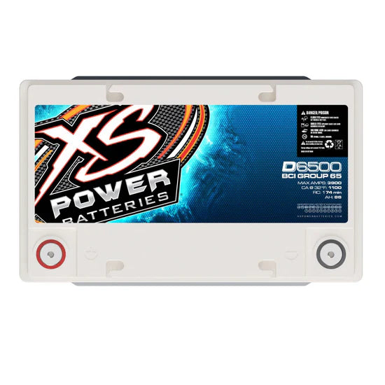 XS Power D6500 Group 65 AGM Battery (common is diesel applications)