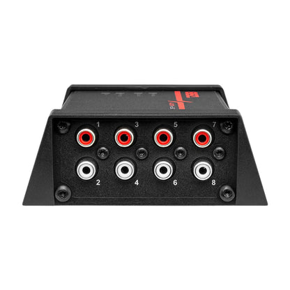 DS18 DSP4.8BTM 4-Channel In and 8-Channel Out Digital Sound Processor with Bluetooth and LCD Screen