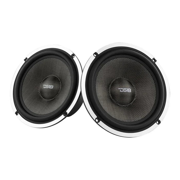 DS18 DX2 Deluxe DX Kevlar 6.5" 2- Way Sound Quality Component Speaker System 460 Watts 4-Ohm