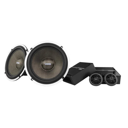 DS18 DX2 Deluxe DX Kevlar 6.5" 2- Way Sound Quality Component Speaker System 460 Watts 4-Ohm