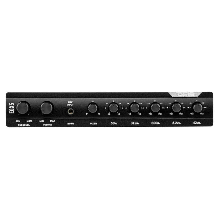 DS18 EQX5 High Volt 5-Band Equalizer with High Level Input