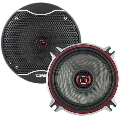 DS18 EXL-SQ4.0 EXL 4" 2-Way Coaxial Speaker with Fiber Glass Cone 340 Watts 3-Ohm