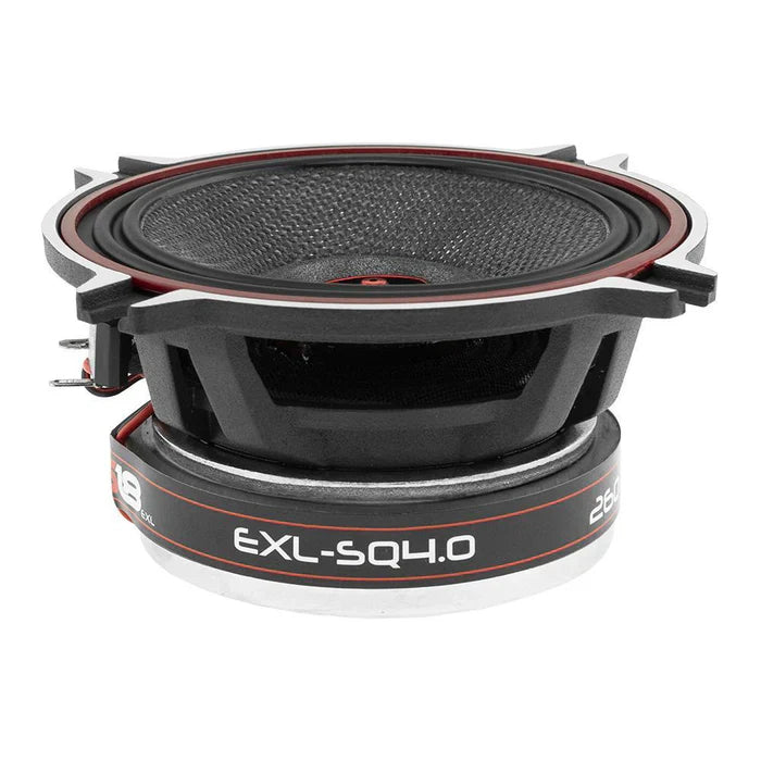 DS18 EXL-SQ4.0 EXL 4" 2-Way Coaxial Speaker with Fiber Glass Cone 340 Watts 3-Ohm