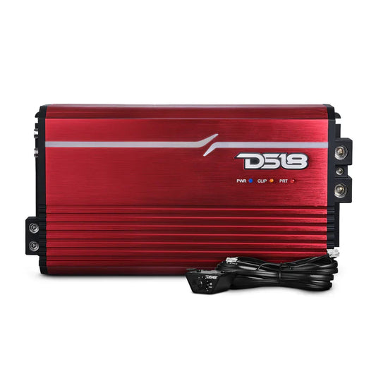 DS18 FRP-3.5K/RD FRP Compact Full-Range Class D 1-Channel Amplifier 3,500 Watts Rms @ 1-Ohm RED