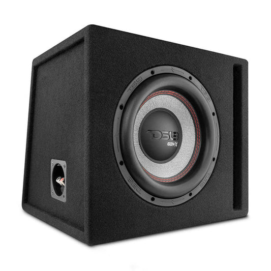 DS18 GEN-X110LD Bass Package GEN-X104D 10" Subwoofer In a Ported Box 800 Watts