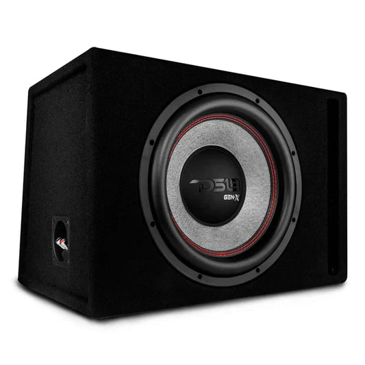 DS18 GEN-X112LD Bass Package GEN-X124D 12" Subwoofer In a Ported Box 900 Watts