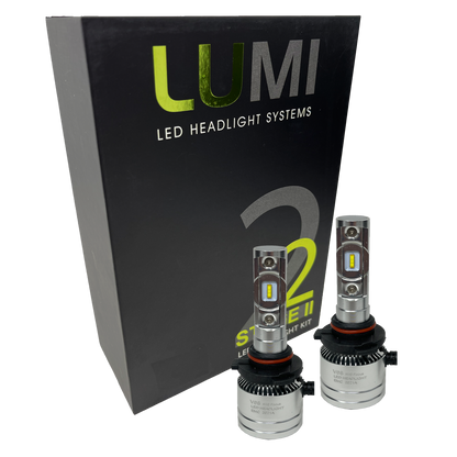 LUMI Stage 2 H10 LED Headlight Bulbs