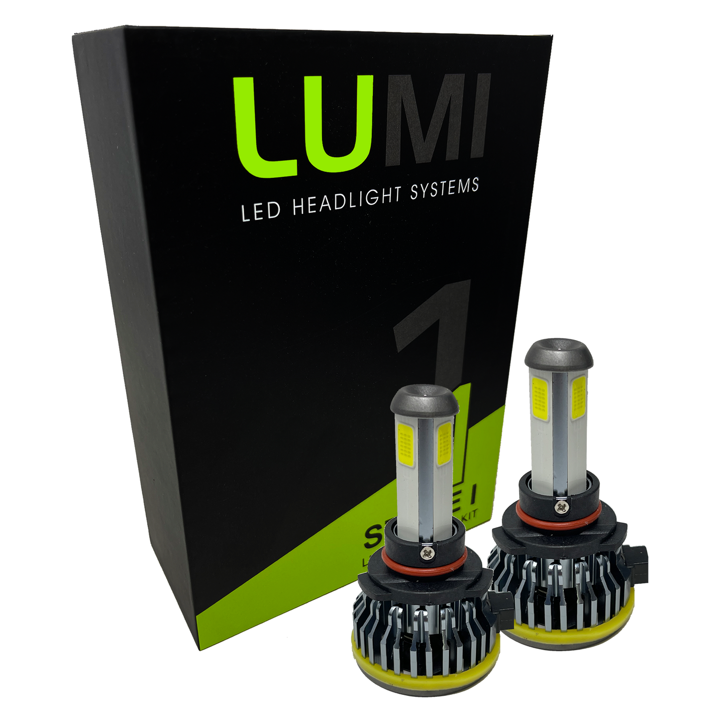 LUMI Stage 1 H10 LED Headlight Bulbs