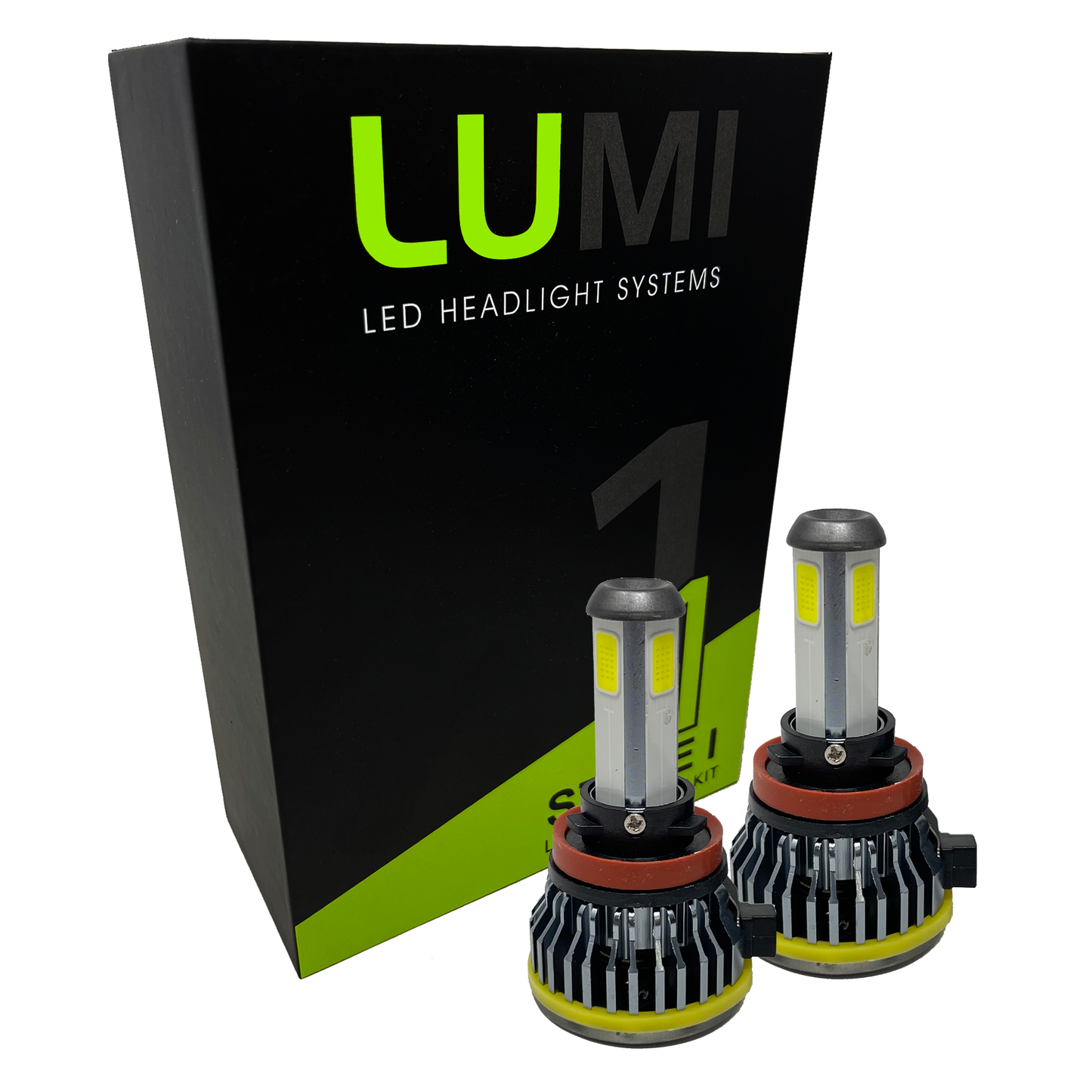 LUMI Stage 1 H11 LED Headlight Bulbs