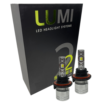 LUMI Stage 2 H13 LED Headlight Bulbs