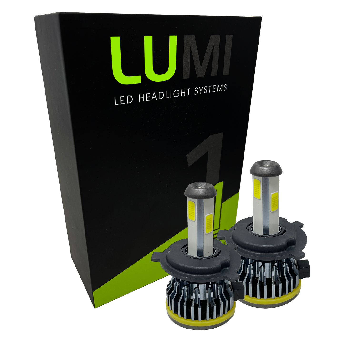 LUMI Stage 1 H4 LED Headlight Bulbs