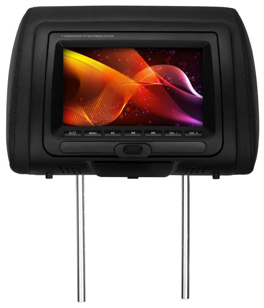 Planet Audio PH7ACD 7" Headrest Monitor w/ DVD & Remote