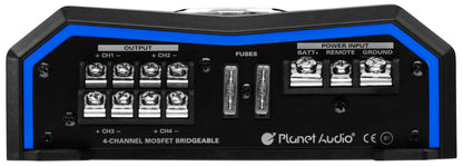 Planet Audio Pulse PL1600.4 4-Channel Amplifer