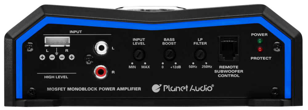 Planet Audio Pulse PL2500.1M 2,500 Watt Monoblock Amplifier