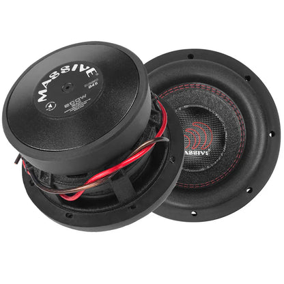 Massive Audio SUMMO84S 8" Shallow Mount Subwoofer