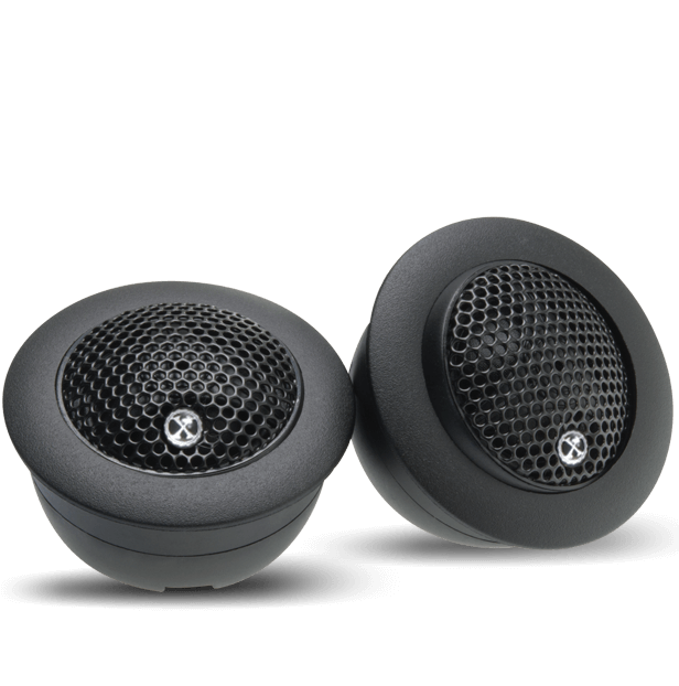 Powerbass 3XL-2S 1.25" Silk Dome Tweeters