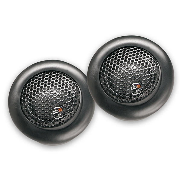 Powerbass S-1S 1" Silk Dome Tweeters