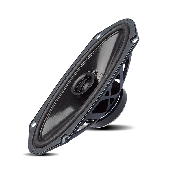 Powerbass S-4102 4"x10" Coaxial Speakers