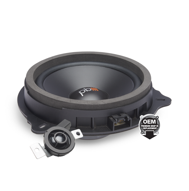 Powerbass OE65C-FD OEM 6.5" Replacement 2-Way Component Speakers Ford / Lincoln