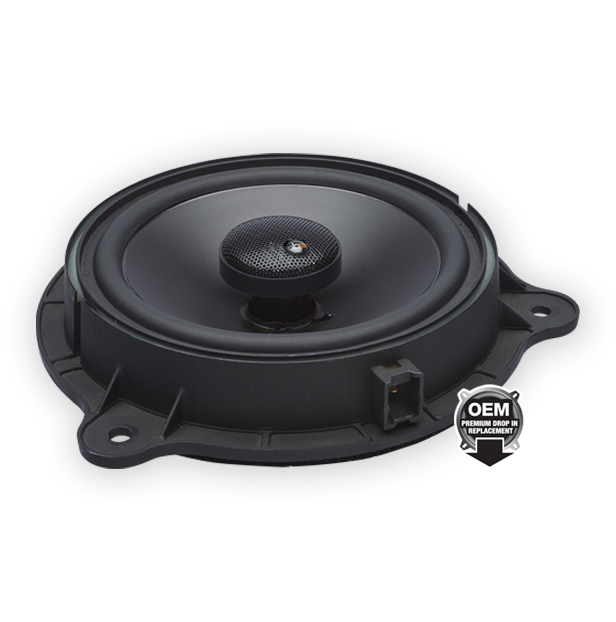 Powerbass OE652-NS2 2Ω 6.5" OEM Replacement Coaxial Speakers Nissan