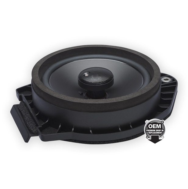 Powerbass OE652-GM2 2Ω OEM 6.5" Replacement Coaxial Speakers Chevy / GMC