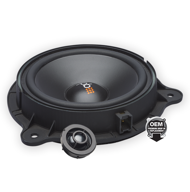 Powerbass OE65C-NS OEM 6.5" Replacement 2-Way Component Speakers Nissan