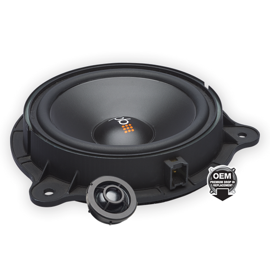 Powerbass OE65C-NS OEM 6.5" Replacement 2-Way Component Speakers Nissan