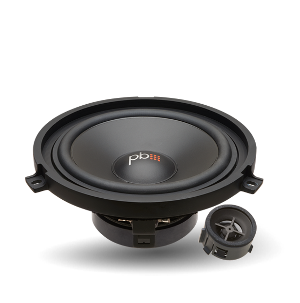 Powerbass OE65C-CH OEM 6.5" Replacement 2-Way Component Speakers Jeep & Chrysler