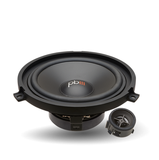 Powerbass OE65C-CH OEM 6.5" Replacement 2-Way Component Speakers Jeep & Chrysler