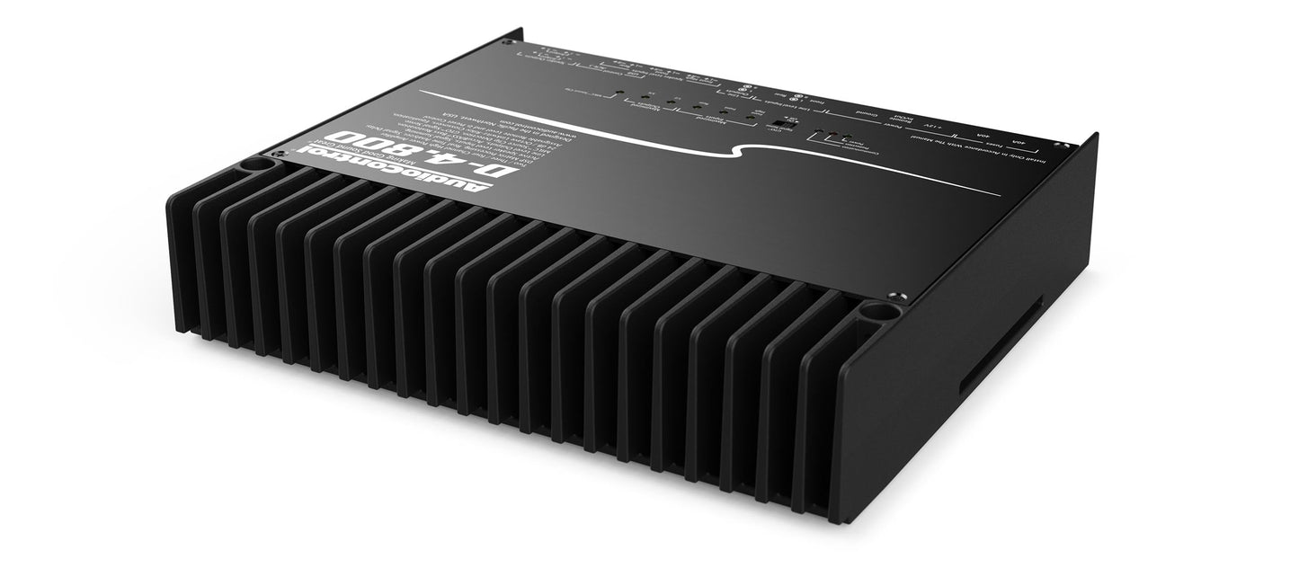 AudioControl D-4.800 4-Channel Amplifier w/ Matrix DSP Technology