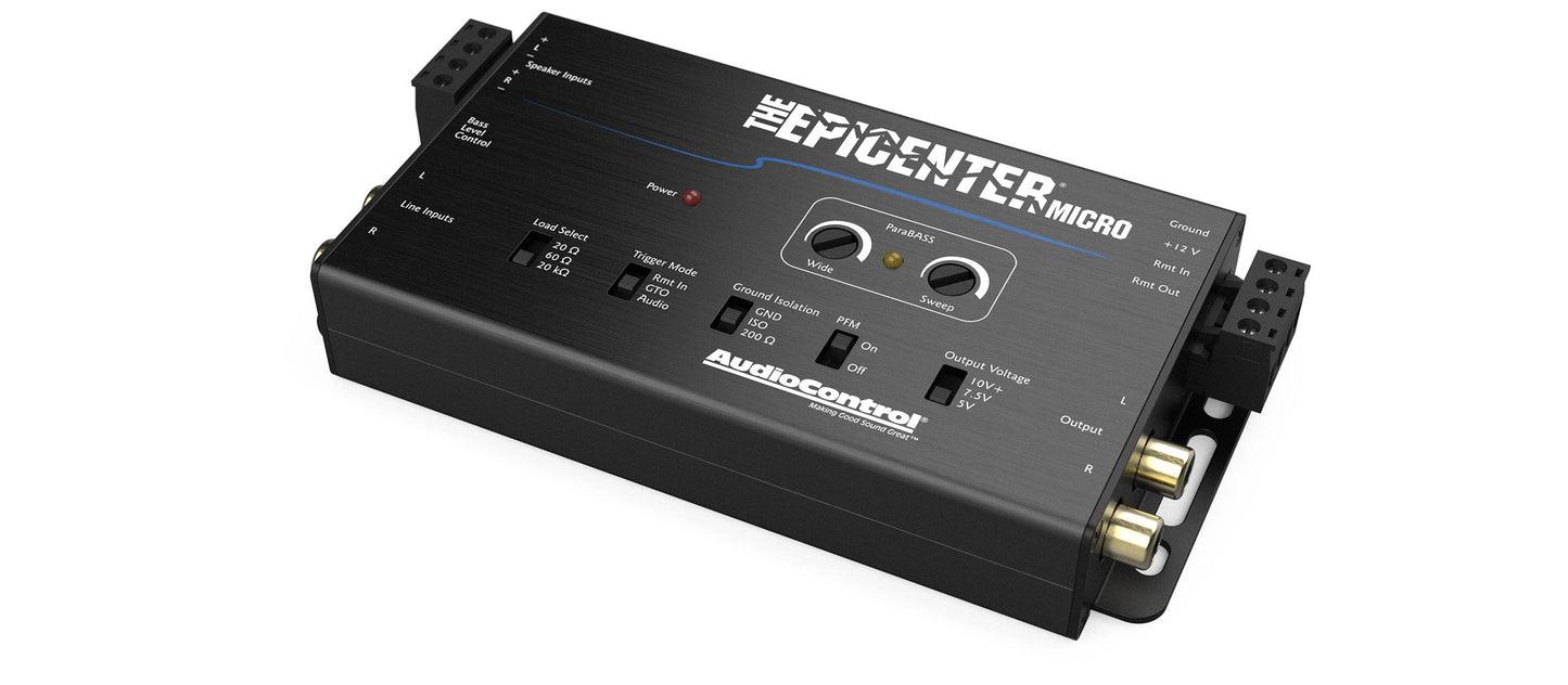 AudioControl Epicenter Micro Bass Restoration Processor & Line Output Converter