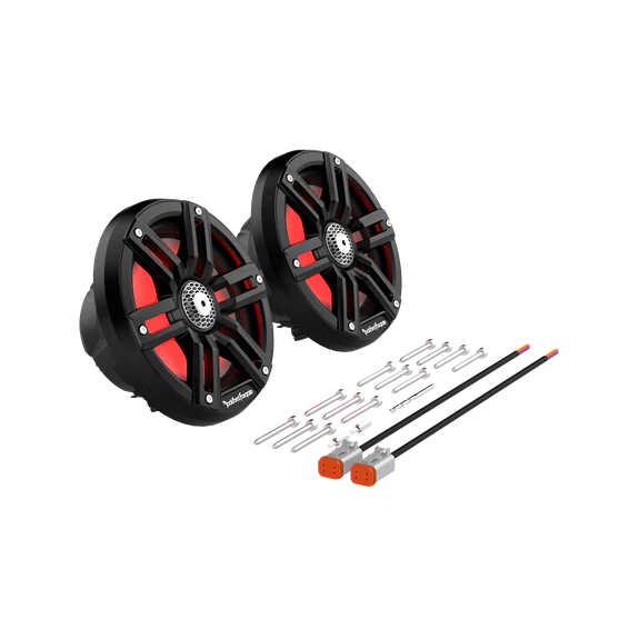 Rockford Fosgate M2-65 M2 6.5” Color Optix™ Marine 2-Way Speakers (pair)