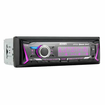 Jensen MPR2121 Mechless Receiver w/ Bluetooth & RGB Custom Colors