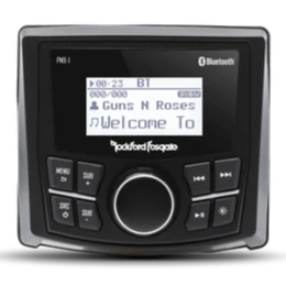 Rockford Fosgate PMX-1 Punch Marine Grade Media Receiver with 2.3" Dot Matrix Display