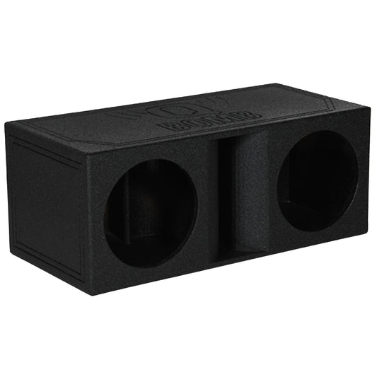 Q-Bomb Dual 10″ Horn-Ported Subwoofer Enclosure