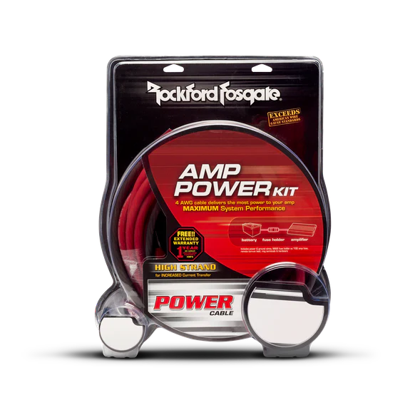 Rockford Fosgate RFK1D 0 AWG Complete Installation Kit